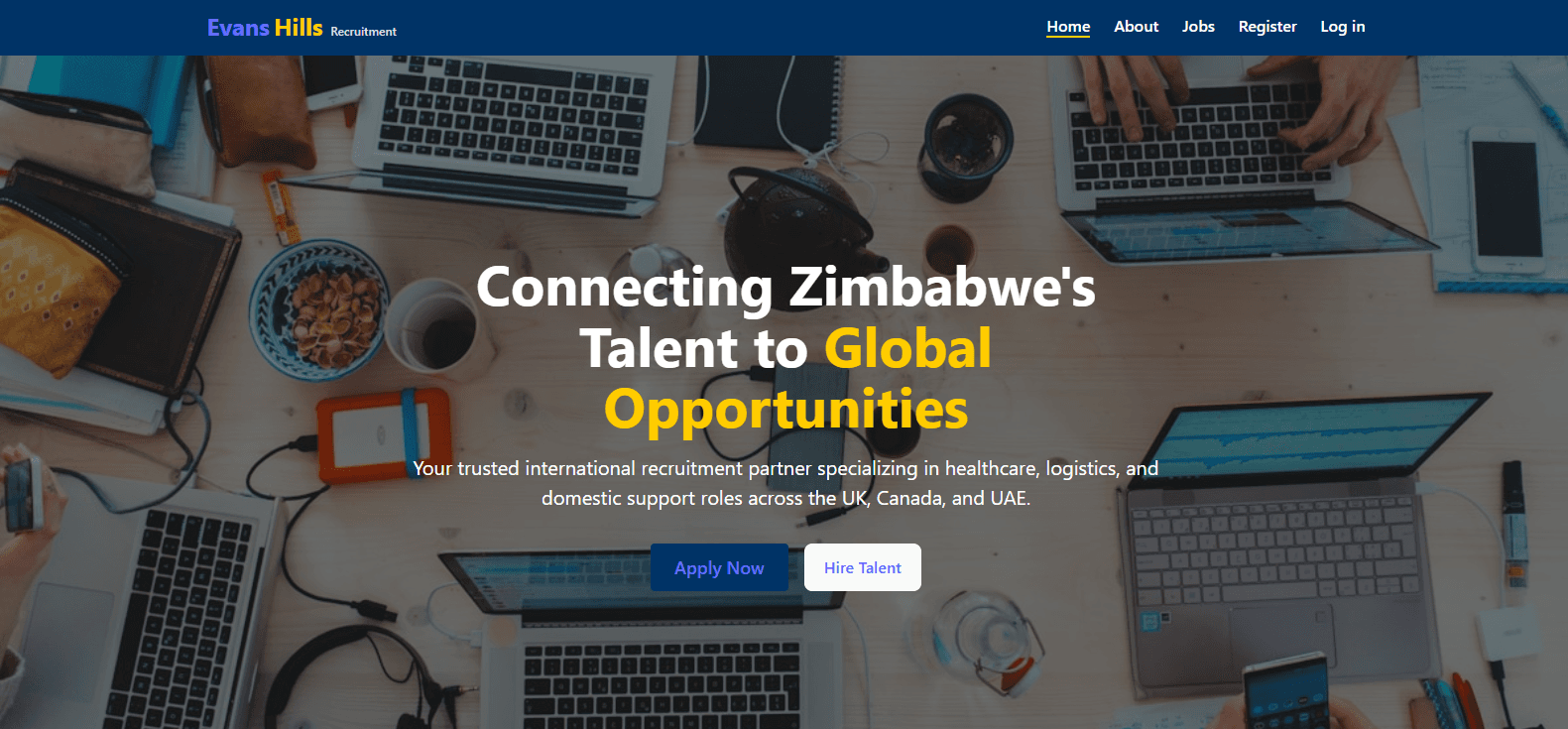 EvansHills Recruitment cover