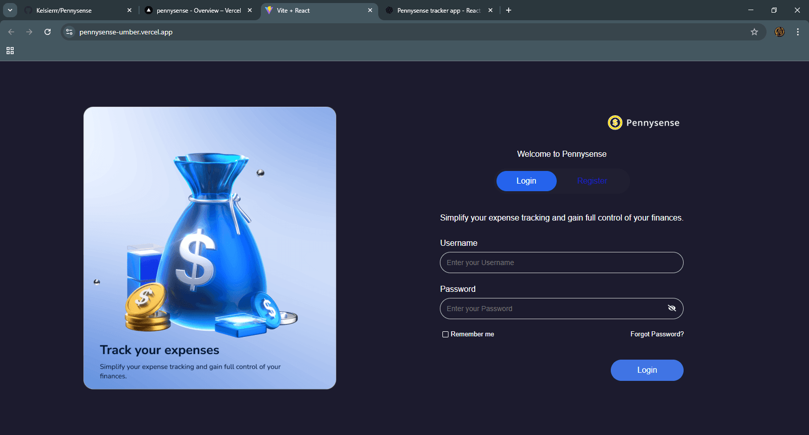 Pennysense Tracker cover